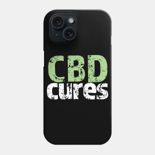 CBD Medicinal Hemp Cannabidiol CBD Cures Phone Case