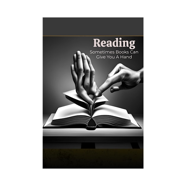 Reading Hands Poster by SardyHouse