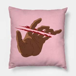 Aesthetic Anime hand dark Pillow