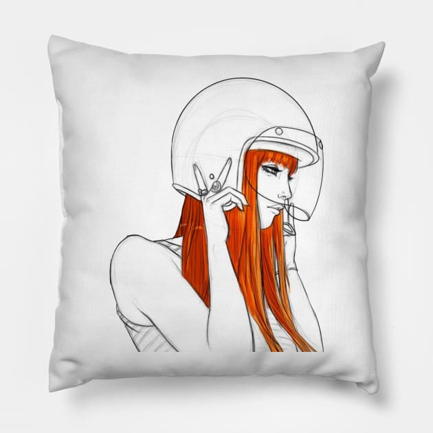 Bike Me Pillow by rodgergise