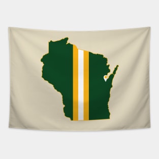 Green Bay Football Tapestry