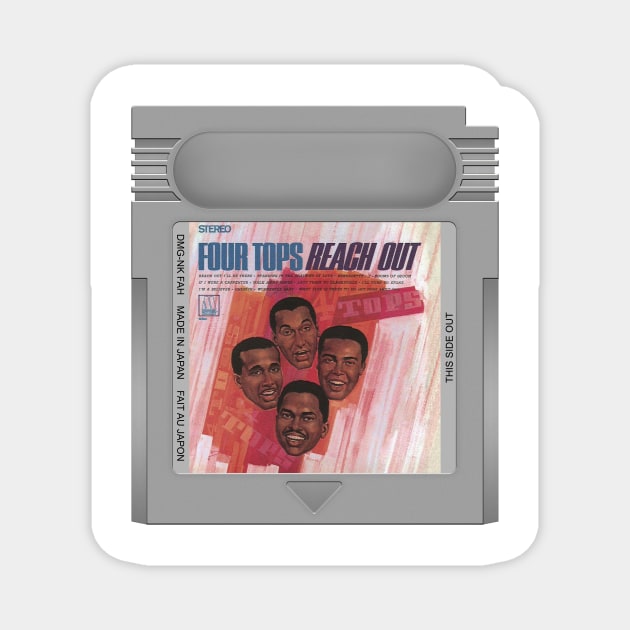 Reach Out Game Cartridge Magnet by PopCarts