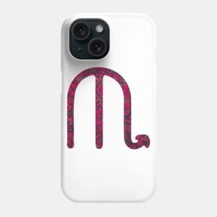 Scorpio Paisley Zodiac Sign Phone Case