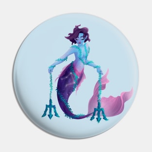 Libra Mermaid Pin