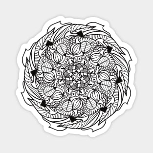 Mandala Design Magnet