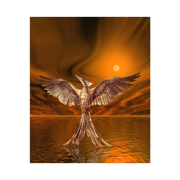 Golden Firebird by icarusismartdesigns