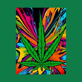 Cannabis Leaf design T-Shirt