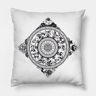 Japanese ethnic pattern Pillow