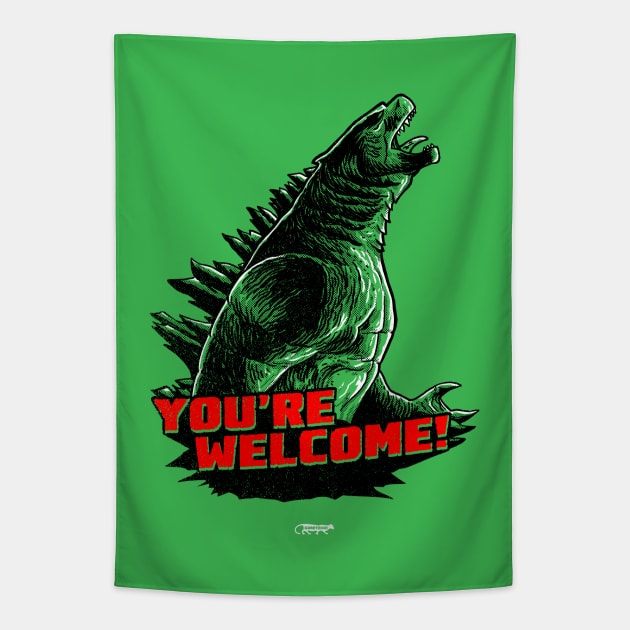 Gojira tapestry shop