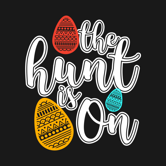 Egg hunt T-Shirt Easter Sunday great gift for any kid by biNutz