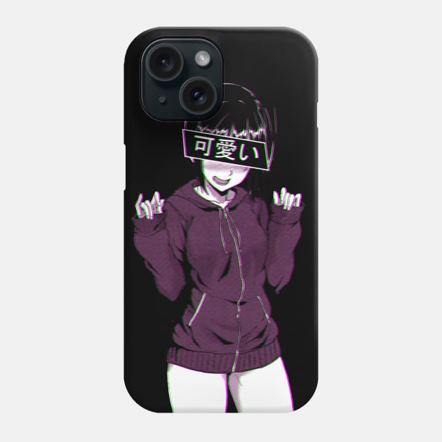 Aesthetic Japanese Girl 29 v2 Phone Case by MisterNightmare