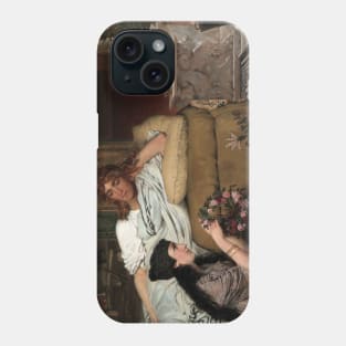 Glaucus and Nydia by Lawrence Alma-Tadema Phone Case