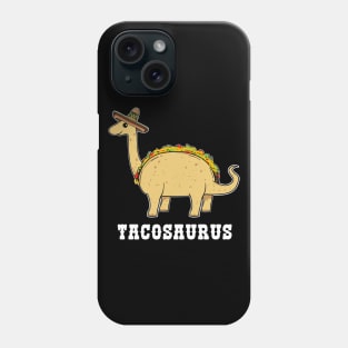 Tacosaurus Kids T Shirt-Funny Food Pun Mexico Taco Dinosaur Phone Case