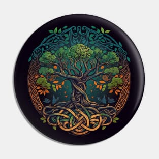 Celtic Tree of Life Pin