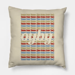 Theme Park Videos (And Other Stuff Too) Pillow
