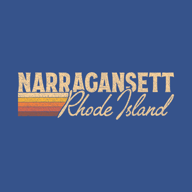 Disover Narragansett Rhode Island - Narragansett Rhode Island - T-Shirt