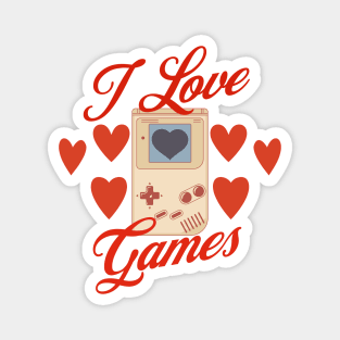 I love games Magnet