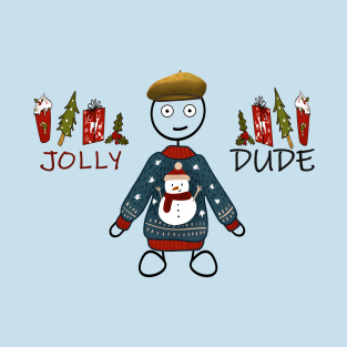 Jolly Dude Kids Christmas T-Shirt