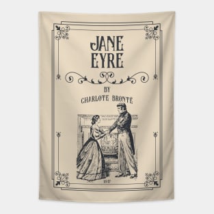 Jane Eyre & Mr Rochester, Thornfield Hall, Charlotte Bronte Tapestry