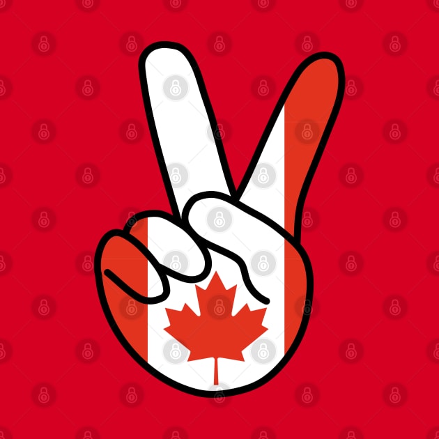 Canada V Sign by DiegoCarvalho
