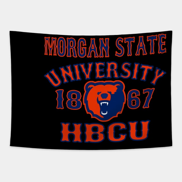 Morgan State 1867 University Apparel Tapestry by HBCU Classic Apparel Co