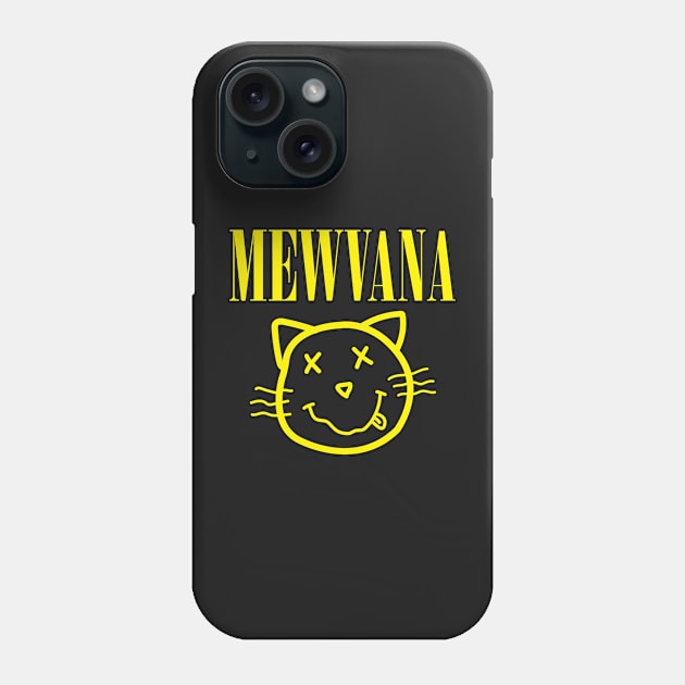 Mewvana Phone Case by Cinestore Merch