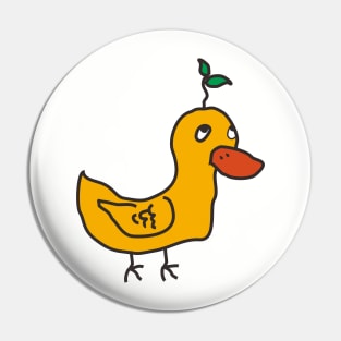 duck leaf Pin