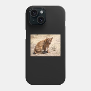 African Lion Cub After Feeding, Serengeti, Tanzania Phone Case