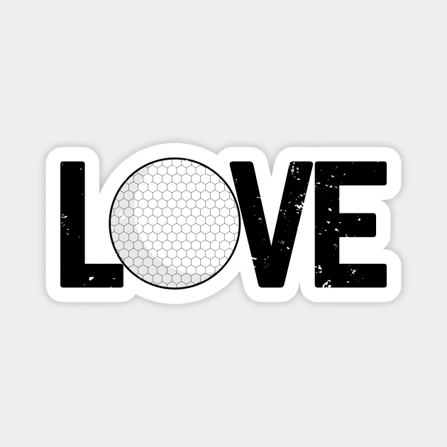 Love Golf Magnet by NightField