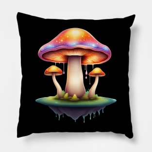 Floating Dripping Shroom Island Pillow