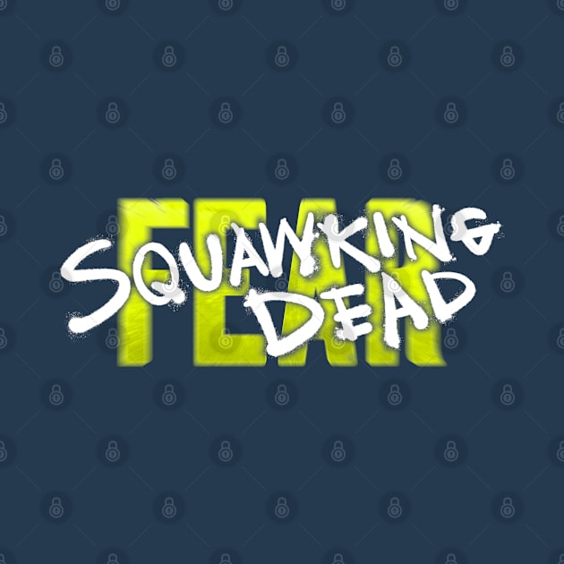 FearTWD Season 8B LOGO T-Shirt by SQUAWKING DEAD