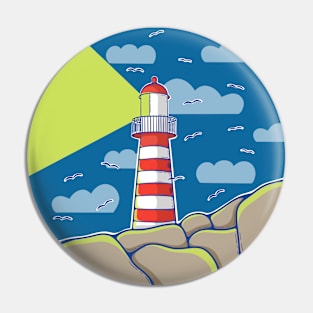 Lighthouse Pin