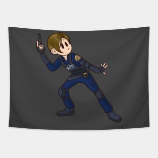 Tiny Leon Kennedy Tapestry