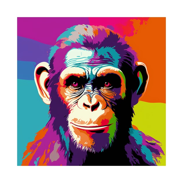 Apes Together Strong Pop Art 2 by AstroRisq