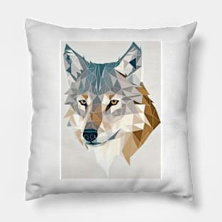 Wolf Logo 2 Pillow