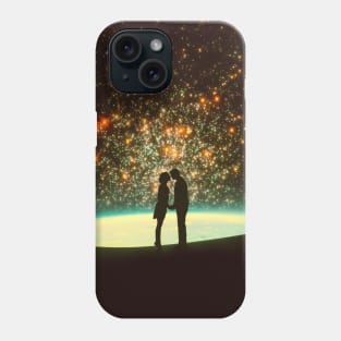 A Cosmic Kiss Phone Case