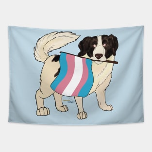 Pride Doggos: Transgender Tornjak Tapestry