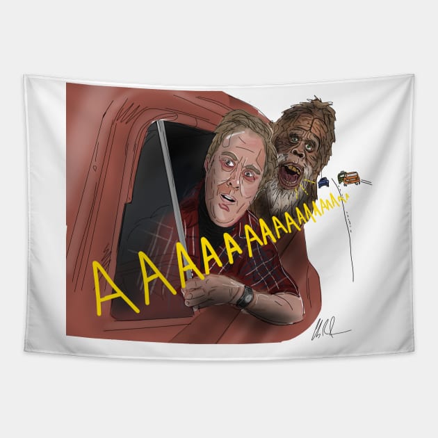 Harry & The Ambulance Noise Tapestry by 51Deesigns