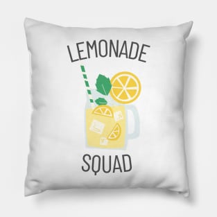Lemonade Squad Pillow