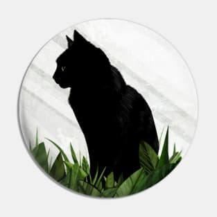 Black Cat Pin