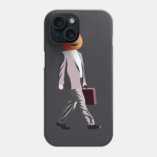 Dwight Schrute Halloween Pumpkin Head Phone Case