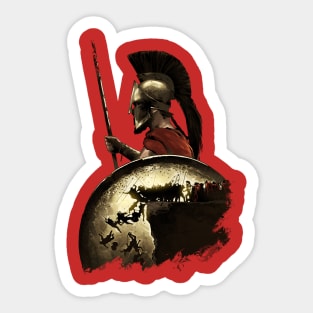 This Is Sparta - 300 Sticker for Sale by kargashah