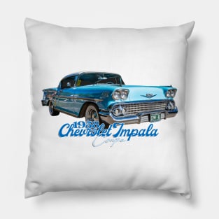 1958 Chevrolet Impala Coupe Pillow