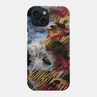 Abstract colorful background with hand-painted texture. Watercolor painting with splashes, drops of paint, paint smears. Design for the  fabric, wallpapers, covers and packaging, wrapping paper. Phone Case