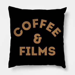 Coffee & Films Pillow