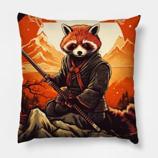 Just one more red panda Pillow