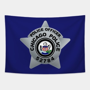 CHICAGO P.D. - BADGE - 52784 - POLICE OFFICER - KEVIN ATWATER Tapestry