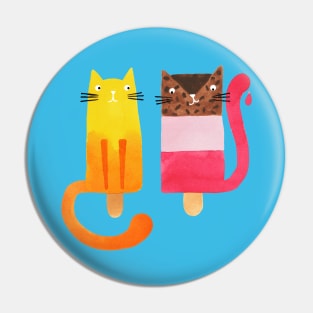 Ice Cool Kitties Pin