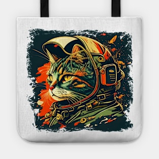 I'm Cat Astronaut, Funny Cat Floating Around The Planets Tote