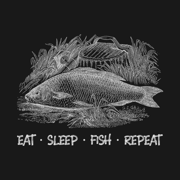 Eat, Sleep, Fish, Repeat by JodyzDesigns